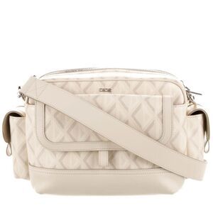 Christian Dior Hit the Road Messenger Camera Bag - Beige CD Diamond